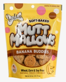 Banana Buddies - Mutt Mallows Dog Treats, HD Png Download, Free Download