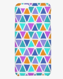 Modern Colored Trinagles / Pyramids Pattern Hard Case - Triangle, HD Png Download, Free Download