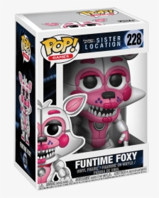 Funko Pop Games - Funtime Foxy Pop Figure, HD Png Download, Free Download