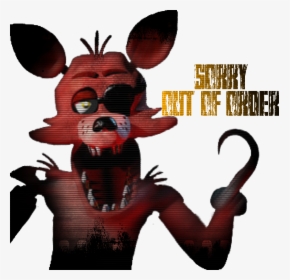 #fnaf #freetoedit Foxy Out Of - Illustration, HD Png Download, Free Download
