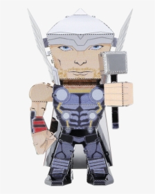 Metal Earth Legends - Thor, HD Png Download, Free Download