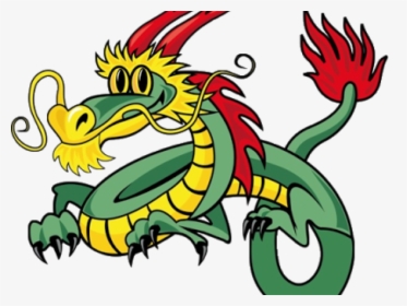 Chinese Dragon Clipart Nice - Chinese Dragon Png Cartoon, Transparent Png, Free Download