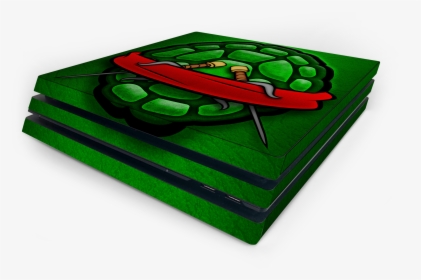Sony Ps4 Pro Turtle Time Raph Skin"  Class="lazyloaded"  - Maze, HD Png Download, Free Download