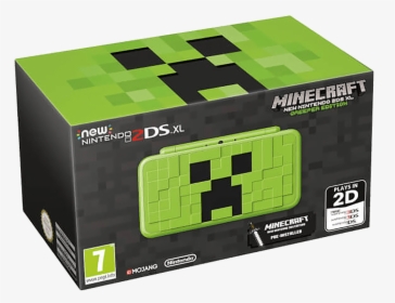 New Nintendo 2ds Xl Minecraft Creeper Edition, HD Png Download, Free Download