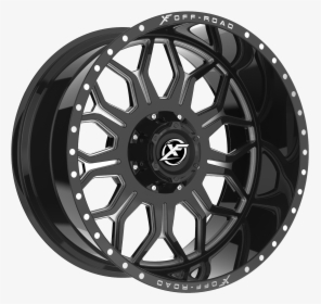 Product 1569002835 - Xf Forged Wheels Black And Red, HD Png Download, Free Download