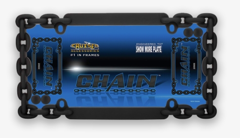 Black Chain License Plate - Electronics, HD Png Download, Free Download