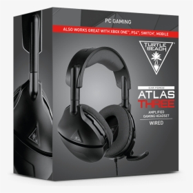 Atlas Three Package - Turtle Beach Headset Atlas Three, HD Png Download, Free Download