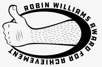 Robin-williams Award - Line Art, HD Png Download, Free Download