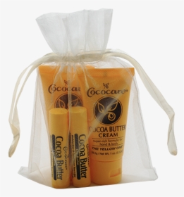 Cocoa Butter Skin And Lip Gift Bag With Two Cocoa Butter, HD Png Download, Free Download