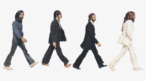 Beatles Abbey Road Silhouette Drawing, HD Png Download, Free Download