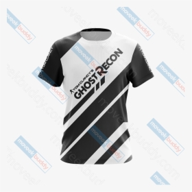 Tom Clancy"s Ghost Recon Unisex 3d T-shirt - Rash Guard, HD Png Download, Free Download