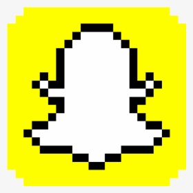 Pixel Art Snapchat, HD Png Download, Free Download
