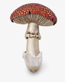 Mushroom Brooch With Sapphires - Hemmerle Mushroom, HD Png Download, Free Download
