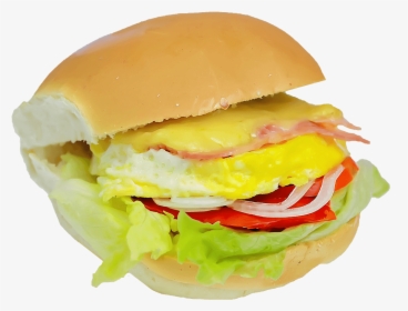 Ham Egg And Cheese - Cheeseburger, HD Png Download, Free Download