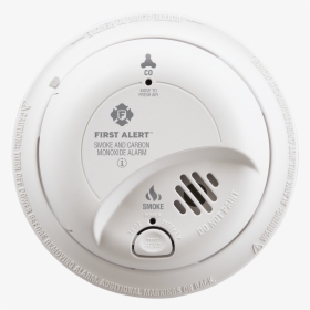 Hardwired Smoke & Carbon Monoxide Alarm With Battery - First Alert Smoke And Carbon Monoxide Alarm, HD Png Download, Free Download