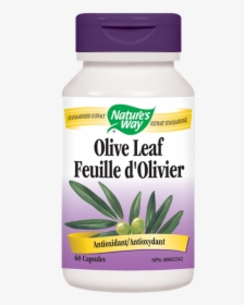 Nature"s Way Olive Leaf Extract 60 Veg Capsules - Nature Way Olive Leaf, HD Png Download, Free Download