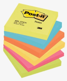 Post-it Notes 76 X 76mm Energy Colours - Post It Pad, HD Png Download, Free Download