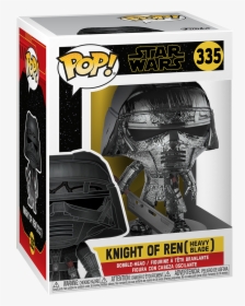 Tros Knight Of Ren Hematite Chrome Bobble Head Toy - Chrome Knights Of Ren Funko Pop, HD Png Download, Free Download