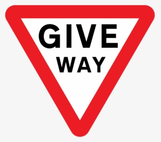 Give Way Sign Meaning, HD Png Download, Free Download