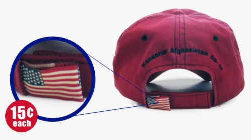 Woven Tags Can Be Placed Just About Anywhere - Baseball Cap, HD Png Download, Free Download