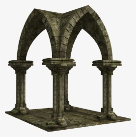 #arch #gothic #architecture #arched #dark #darkart - Triumphal Arch, HD Png Download, Free Download