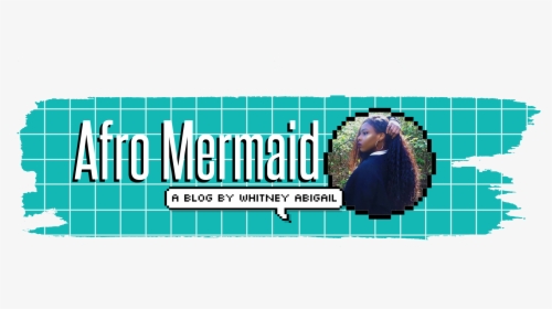 Afro Mermaid Blog - Girl, HD Png Download, Free Download