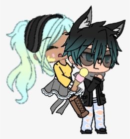 Gacha France Gachalife Cute Couple Wolf Boy Gacha Life Hd Png Download Kindpng