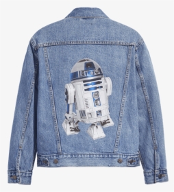 Levi"s X Star Wars R2-d2 Denim Jacket - Levi's X Star Wars Collection 2019, HD Png Download, Free Download