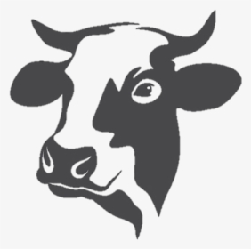 Cow Head Clipart Black And White, HD Png Download, Free Download