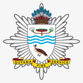 Guyana Fire Service Logo Clipart , Png Download - Guyana Fire Service Logo, Transparent Png, Free Download