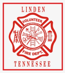 Linden Tennessee Fire Department Symbol - Fire Department, HD Png Download, Free Download