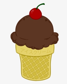 Transparent Vanilla Ice Cream Cone Clipart - Ice Cream Cone, HD Png Download, Free Download