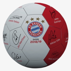 Signature Ball 2018/19 - Fc Bayern München Ball, HD Png Download, Free Download