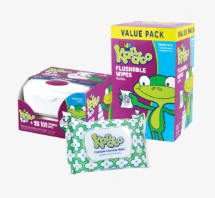 Kandoo® Flushable Wipes - Kandoo Wipes, HD Png Download, Free Download