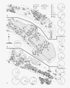 Geological Maps Of The Napier, Hawkstone Creek, And - Drawing, HD Png Download, Free Download