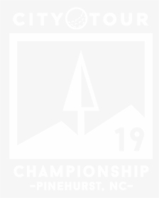 2019 City Tour Championship Logo White - Poster, HD Png Download, Free Download