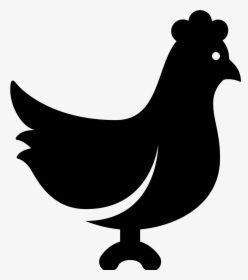 Fried Chicken Computer Icons Chicken Meat - Chicken Icon Png, Transparent Png, Free Download