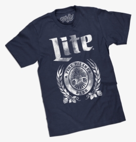 Miller Lite Beer Tee Shirt - Active Shirt, HD Png Download, Free Download