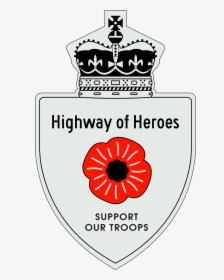 Highway Of Heroes Logo , Png Download - Highway Of Heroes Logo, Transparent Png, Free Download