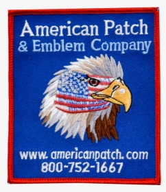 Embroidered Patch - Bald Eagle, HD Png Download, Free Download