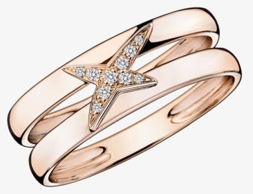 Etoilement Divine Ring, Pink Gold And Diamonds - Ring, HD Png Download, Free Download