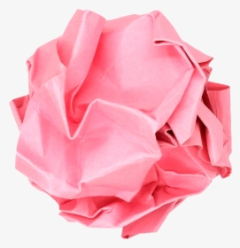 Crumpled Up Ball Paper 4 - Garden Roses, HD Png Download, Free Download