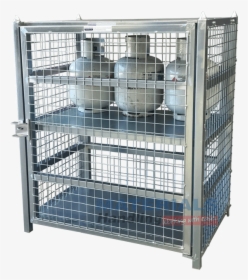 Msgb129 Gas Cylinder Storage Cages - Gas Bottle Storage Cages Nz, HD Png Download, Free Download