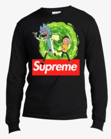[2019] Official Supreme Rick And Morty T-shirt, Sweater - Las Vegas Raiders Apparel, HD Png Download, Free Download