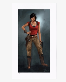 Uncharted 2 Among Thieves Chloe, HD Png Download, Free Download
