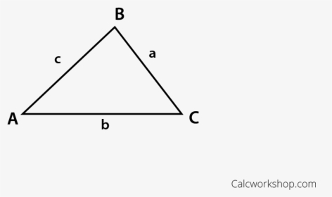 Solving A Triangle With No Right Angles - Triangle, HD Png Download, Free Download