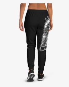 Witch Doctor Sweatpants Women Mockup Back Womans White, HD Png Download, Free Download