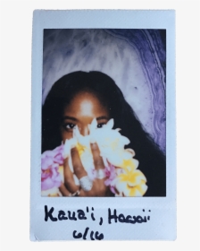 Hawaii Floral Selfie Polaroid - Picture Frame, HD Png Download, Free Download