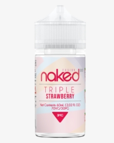 Triple Strawberry Naked - Mouthwash, HD Png Download, Free Download