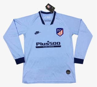 2019-2020 Atletico Madrid Third Away Long Sleeve Soccer - Atletico Madrid 2019 20 3rd Kit Long, HD Png Download, Free Download